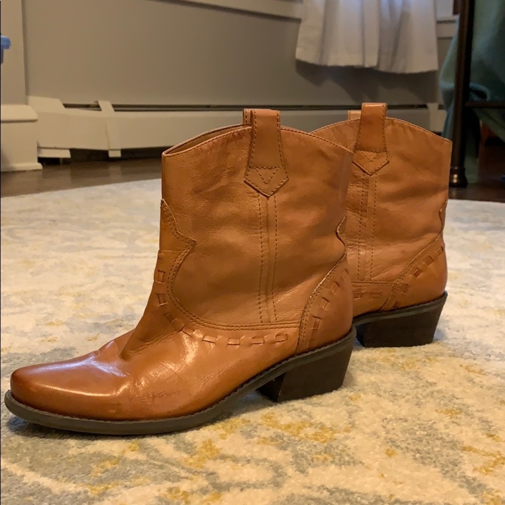 Western-style booties